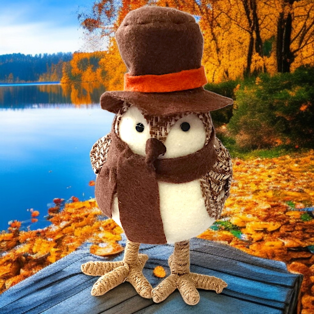Target Featherly Friends Harvest Bird 2015 FIRST Autumn Felt Top Hat Wondershop - Picture 13 of 14